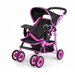 Wózek dla lalek Kate Prestige Black 128765