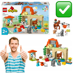 OPIEKA NAD ZWIERZĘTAMI NA FARMIE LEGO DUPLO 10416