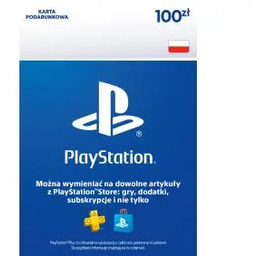 Sony PlayStation Network 100 zł [kod aktywacyjny] Doładowanie