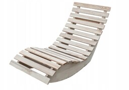 Leżak Bujany Ogrodowy Bujany Sauna /spa