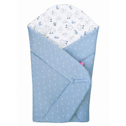 Motherhood Rożek bawełniany z wkładem kokosowym Misie niebieskie