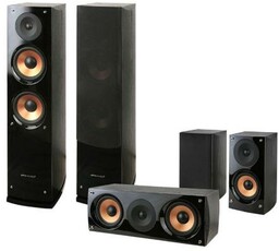 Pure Acoustics NOVA 6 Czarny połysk Zestaw kolumn