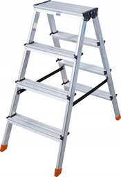 Drabina Krause 2,4 m aluminium 2 x 4