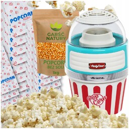 Maszynka Do Popcornu Ariete Urządzenie 1100w Zestaw