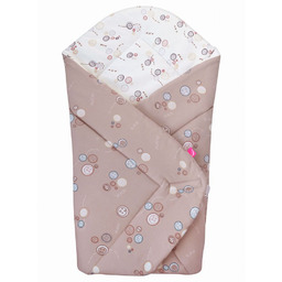 Motherhood Rożek bawełniany z wkładem kokosowym Guziki różowe