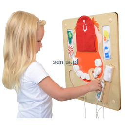 Tablica edukacyjna- mycie zębów