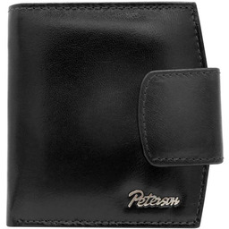 Portfel damski skórzany PETERSON PTN RD-314-NGV-M