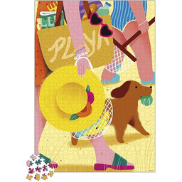 Janod - Puzzle 1000 elementów Dorośli Nastolatki Dzieci