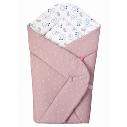 Motherhood Rożek bawełniany z wkładem kokosowym Misie różowe