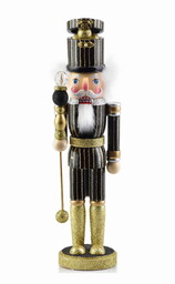 SANTA LILA Dziadek do orzechów h38cm
