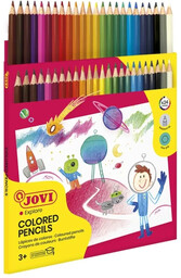 Kredki ołówkowe 24 kolory - JOVI