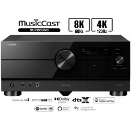 Yamaha amplituner 7.2 8K Yamaha MusicCast RX-A4A Bluetooth