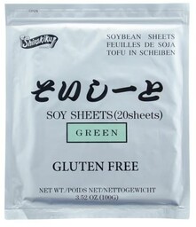 Papier sojowy do sushi, arkusze zielone 20szt