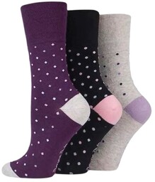 Gentle Grip 3PACK Skarpet bezuciskowych dla kobiet Ritz