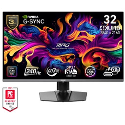 MSI MPG 322URX QD-OLED 31,5" 4K 240Hz 0,03ms
