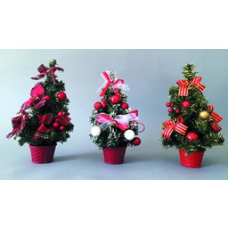 Euronatale ALBERINO C/Wazon Czerwony 33cm, Jak Zdjęcia, Wyjątkowe