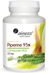 ALINESS Piperine 95% 10mg 120vegcaps