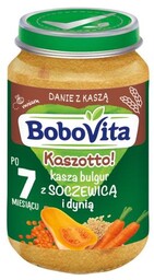 BoboVita Kaszotto! Kasza bulgur z soczewicą i dynią