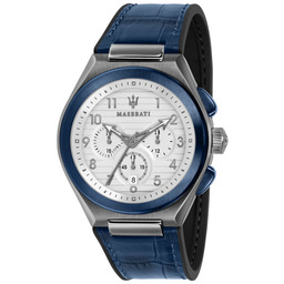 Zegarek MASERATI R8871639001. Kwarcowy, Kolor biały. Mężczyzna.