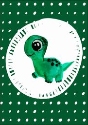Dino 2 - plakat Wymiar do wyboru: 70x100