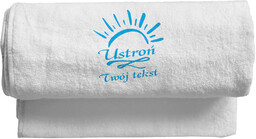 Mały ręcznik z haftem Ustroń i słońce 100x50