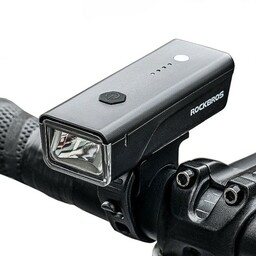 Rockbros Wodoodporna lampka rowerowa przednia 260 lm -