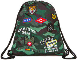 CoolPack, worek-plecak, Camo, zielony