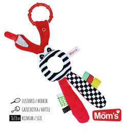 Mom''s Care Hencz Toys Lusterko Cudak szeleszczące czerwone