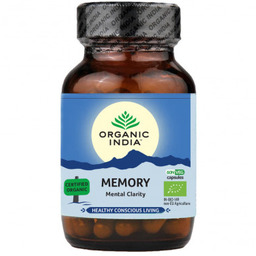 Memory Pamięć 60 kaps Organic India Suplement diety