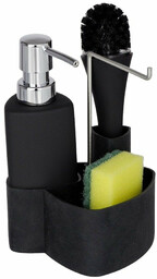 WENKO Zestaw kuchenny EMPIRE BLACK, 4w1