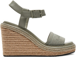 Espadryle Calvin Klein Wedge Sandal 70 He HW0HW02050