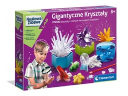 Clementoni NAUKOWA ZABAWA - GIGANTYCZNE KRYSZTAłY