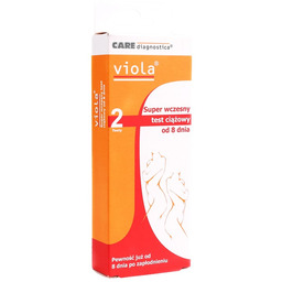 Viola Test ciążowy Super wczesny, 2 sztuki /Farmabol/
