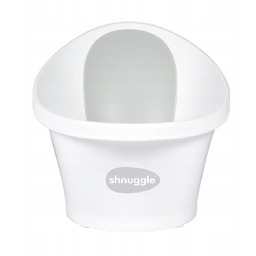 Shnuggle Wanienka dla Niemowlaka z Odpływem Baby Grey