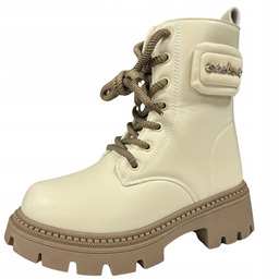 Miss E 9491 Buty Workery Zimowe Dziewczęce Ocieplane