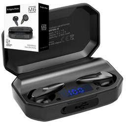 Słuchawki Bezprzewodowe Douszne Funkcja Powerbank Usb Typu C