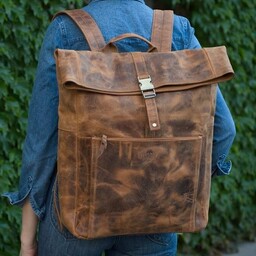 Pakamera Belveder Plecak Vintage do Pracy na Laptopa