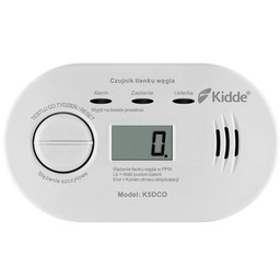 Czujnik czadu bateryjny z wyświet Kidde K5DCO