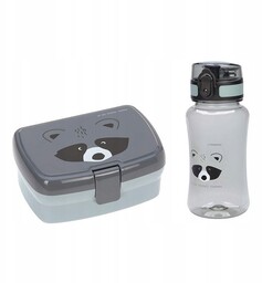 Zestaw na lunch Lassig Lunchbox+butelka tritanowa