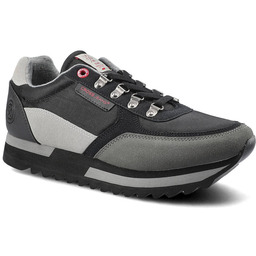 Cross Jeans Czarne Sneakersy Męskie Wygodne Obuwie