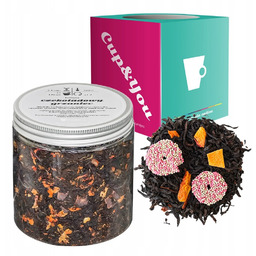 Herbata czarna CZEKOLADOWY GRZANIEC świąteczne ciasteczka cynamon -