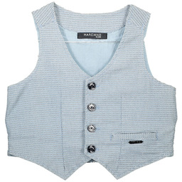 NIEBIESKA KAMIZELKA DZIECIĘCA GUESS MARCIANO