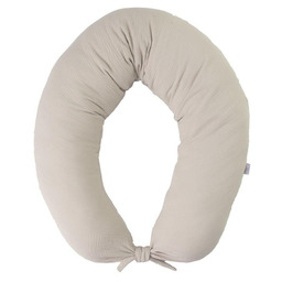 Babymatex Poduszka pozycjonująca Moon Muslin Muslin Muślinowa beżowa