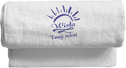 Mały ręcznik z haftem Wisła i słońce 100x50