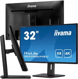 Monitor Led Iiyama XB3288UHSU-B5 Va Hdmi DisplayPort Usb
