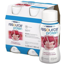 Resource Protein smak owoców leśnych, 4 x 200