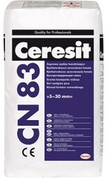Zaprawa szybko twardniejąca CERESIT CN83 25kg