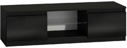 Elior Czarna komoda pod tv Amida 5X -