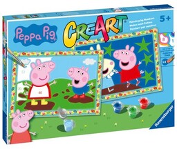 RAVENSBURGER Malowanie po numerach CreArt Świnka Peppa 23570