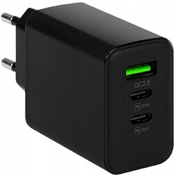 Zasilacz 2x USB C USB A 40W